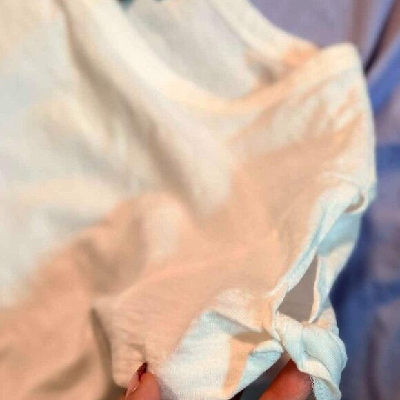 TWO Mixed Brands Short Sleeve Blouse Tops, SIZE LARGE (1 White & 1 Black) - Picture 9 of 9